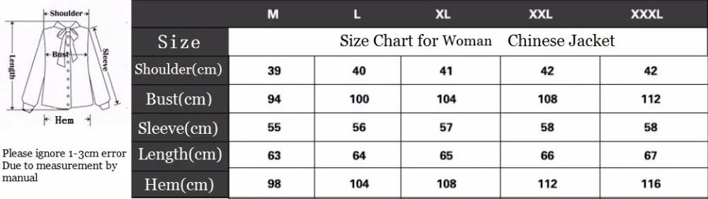 size for woman