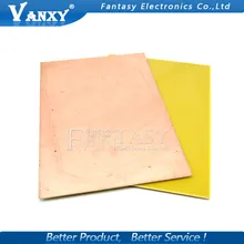 1pcs FR4 PCB 10x15cm 10*15 Single Side Copper Clad plate DIY PCB Kit Laminate Circuit Board Free shipping