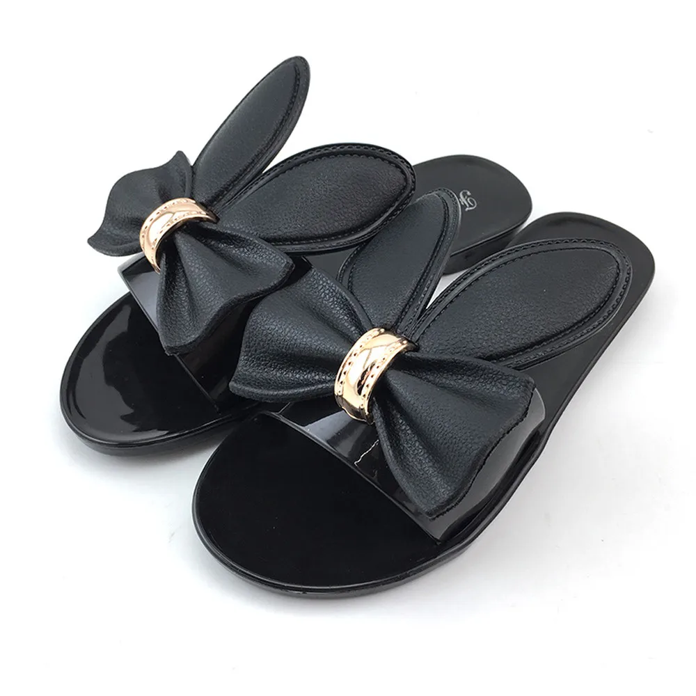 flat heel slippers