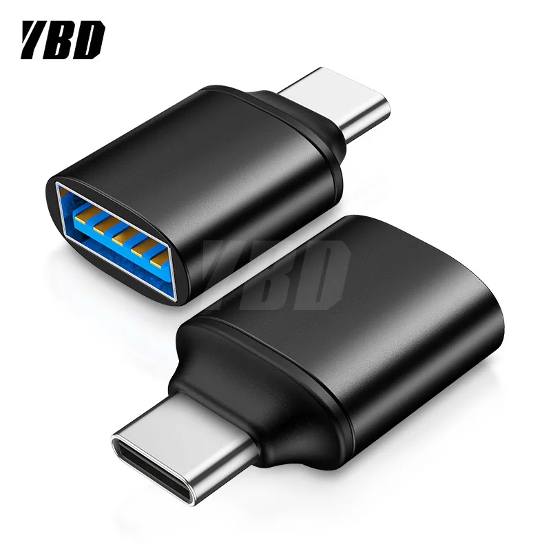 YBD OTG type-C/USB OTG адаптер usb type C для Xiaomi huawei samsung S9 type c usb-адаптер Tipo C type-c для USB 3,0 OTG адаптер