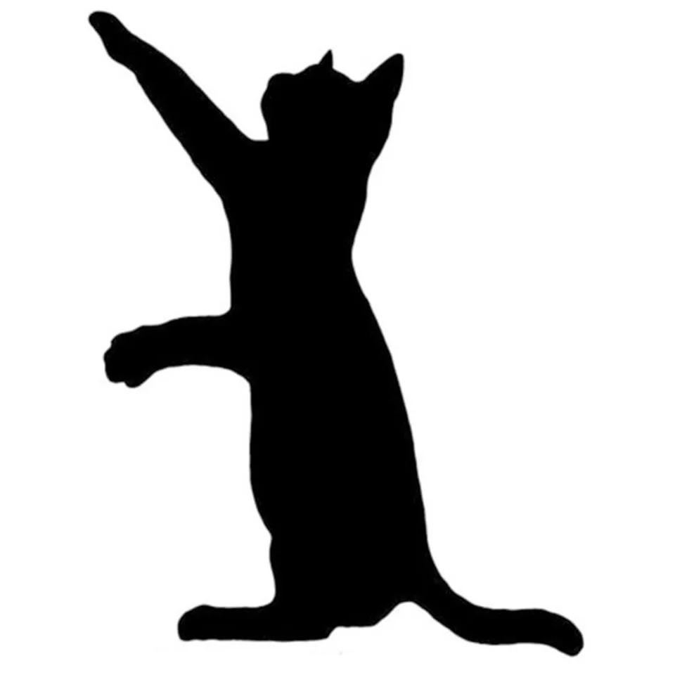11.214.5CM Funny Animal Cat Car Sticker Classic Car Cover Scratch Fashion Decals Sticker On Car For Ford Audi BMW Toyota VW (1)