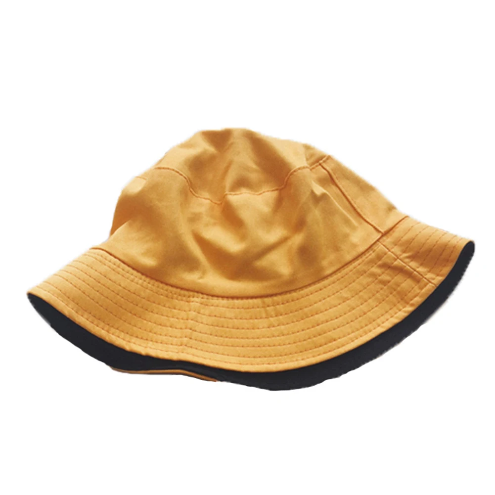 

Both Side Unisex Fishing Hat Foldable Windproof Sun Hat Hiking Caps Outdoor Sports Summer Fishing Hat Fashion Soft Bucket Hat