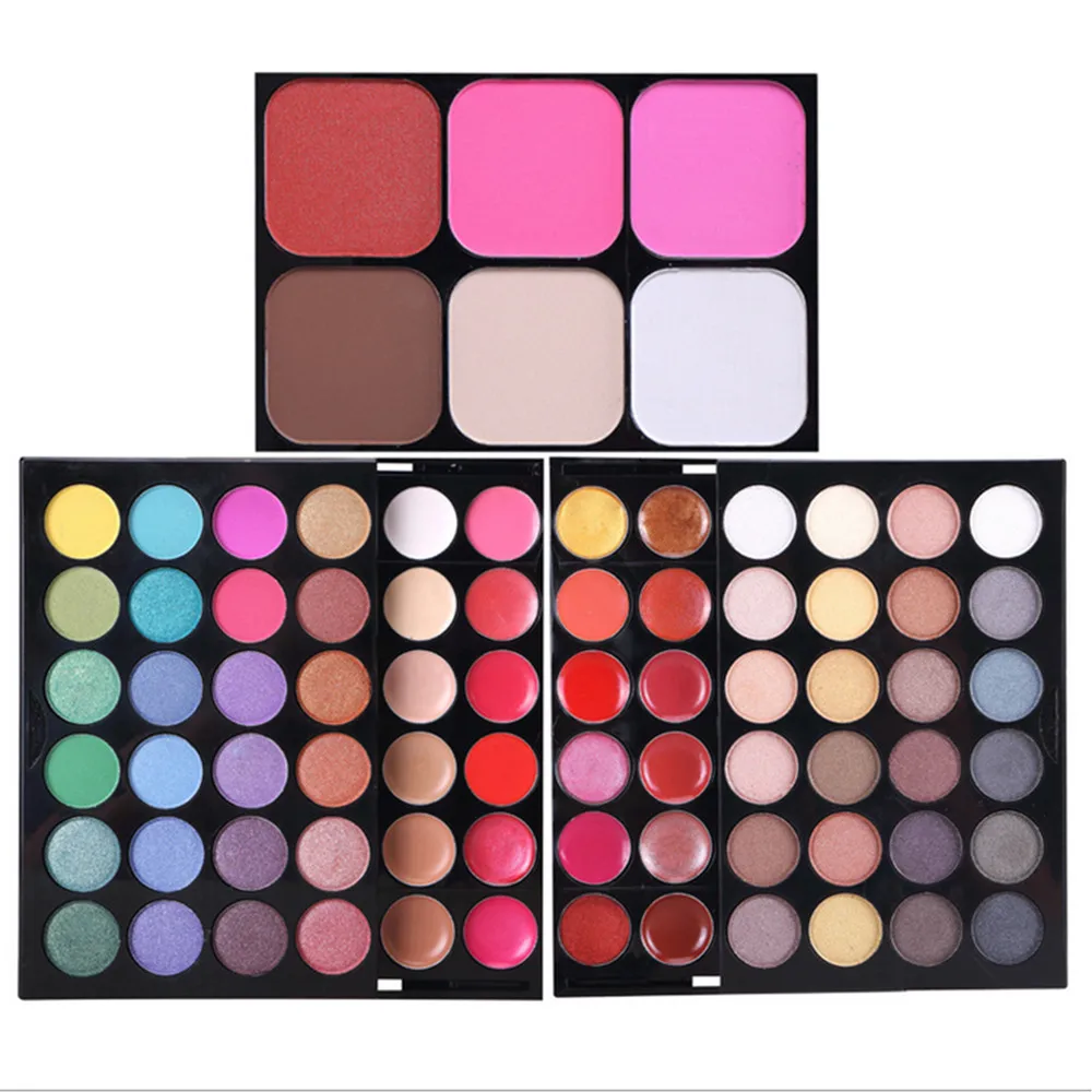  78 color Professional Makeup Palette Sets Combo matte shimmer eye shadow Concealer Brightening wate