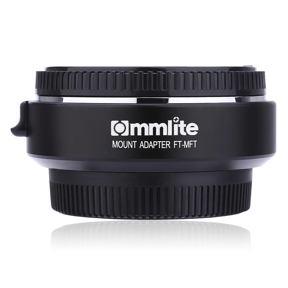 

Commlite CM - FT - MFT Electronic Aperture Control Lens Adapter for 4/3 Mount DSLR Camera