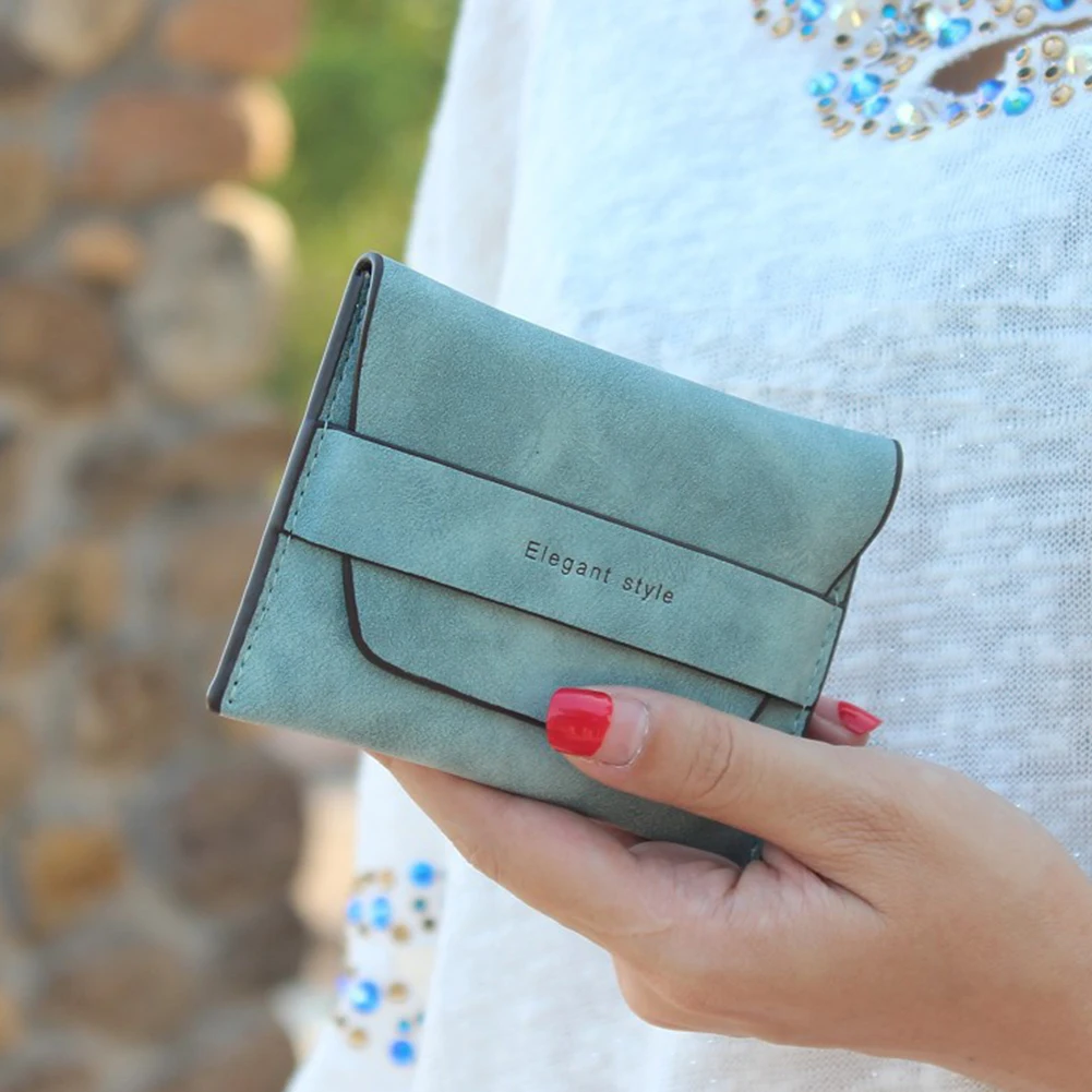 

Fashion Women Faux Leather Wallet Coin Purse Clutch Wallet Card Holder Small Bag