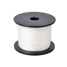 500 м/рулон, белая рыболовная проволока, супер прочная многофиламентная, материал, плетеная рыболовная леска 0,1~ 0,5 мм