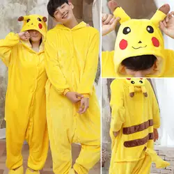 Комбинезон пижамы для взрослых sleepshirts onepiece pajama kigurumi Пижама «кигуруми» пара пижамы цельный халат женский