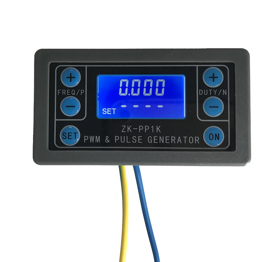 Signal Generator Square Wave Generator 1-Channel 1Hz-150KHz Dual Mode LCD PWM Pulse Frequency Module Adjustable Stepper motor