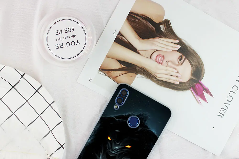 Мягкий силиконовый чехол Fierce Snow Wolf для Huawei Honor 30 20 10 9 Lite 30pro 20pro 30s 10i 9a 8a чехлы