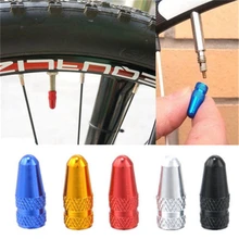 Алюминиевый материал велосипедное колесо с ниппелем типа Presta обода шины стволовых воздушных клапанов Пылезащитная крышка 5 шт