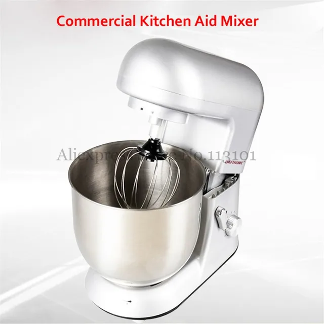 Kitchen Aid Mixer Blender Commercial Electric Mixer 5.2L or 7L 220V -  AliExpress