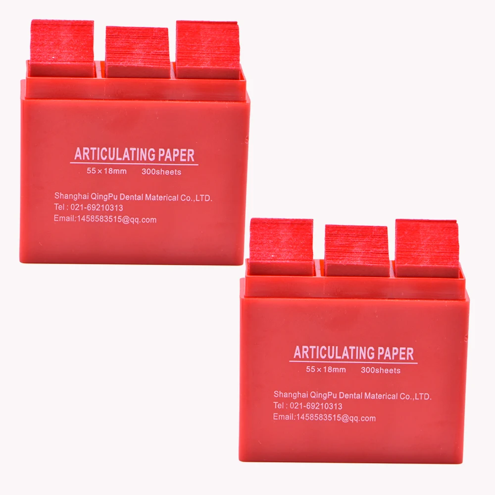 Buying Guide 300 Sheet / Box Dental Blue Articulating Paper Strips