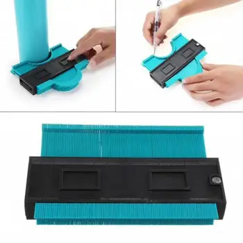 

12cm/25cm Universal Curved Measuring ruler Irregular arc measure Drawing mold ruler Wall column measure Tool ruler Contour gauge