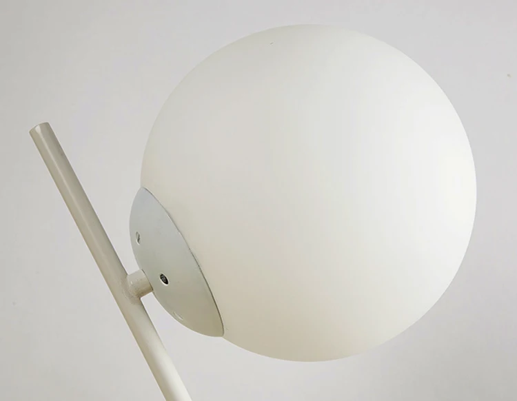 Настольная лампа современный стеклянный шар светодиодный светильник-подставка креативный Настольный светильник для кабинета/спальни