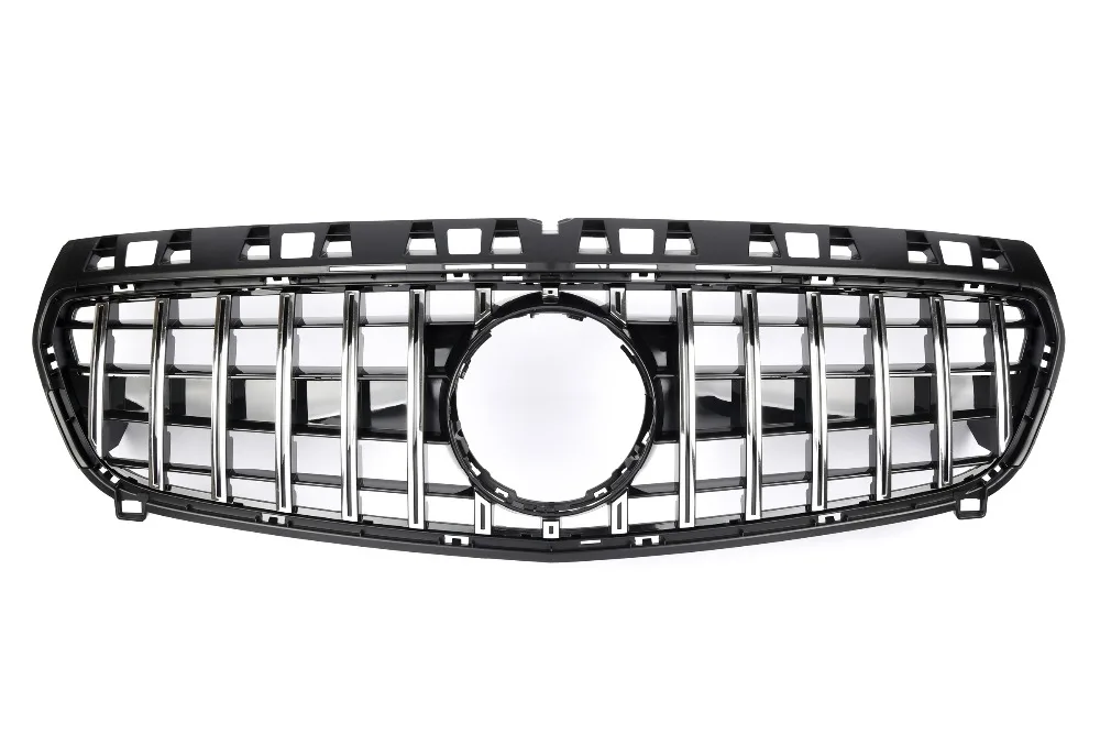 

For Mercedes-Benz A-class W176 A180 A200 A260 A45 2013-2015 with Emblem GT Style Front Racing Grille