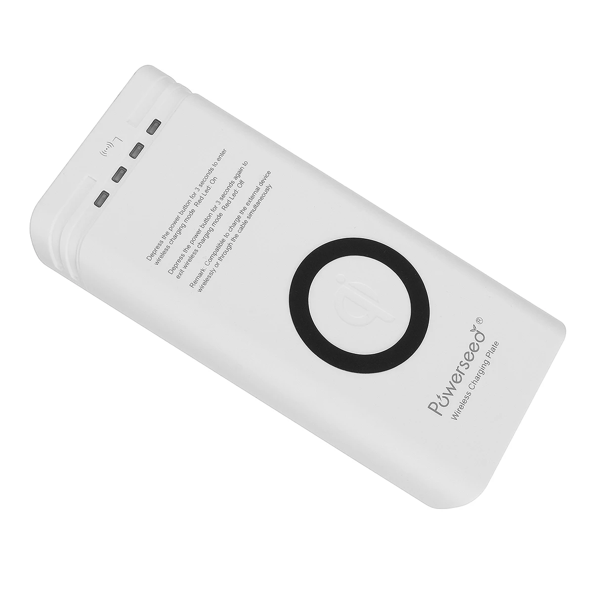Powerseed 7000mAH QI Wireless Power Bank Portable Charger External Battery Fast Charging Powerbank for Samsung for iphone X 8 Powerseed 7000mAH QI Wireless Power Bank Portable Charger External Battery Fast Charging Powerbank for Samsung for iphone X 8