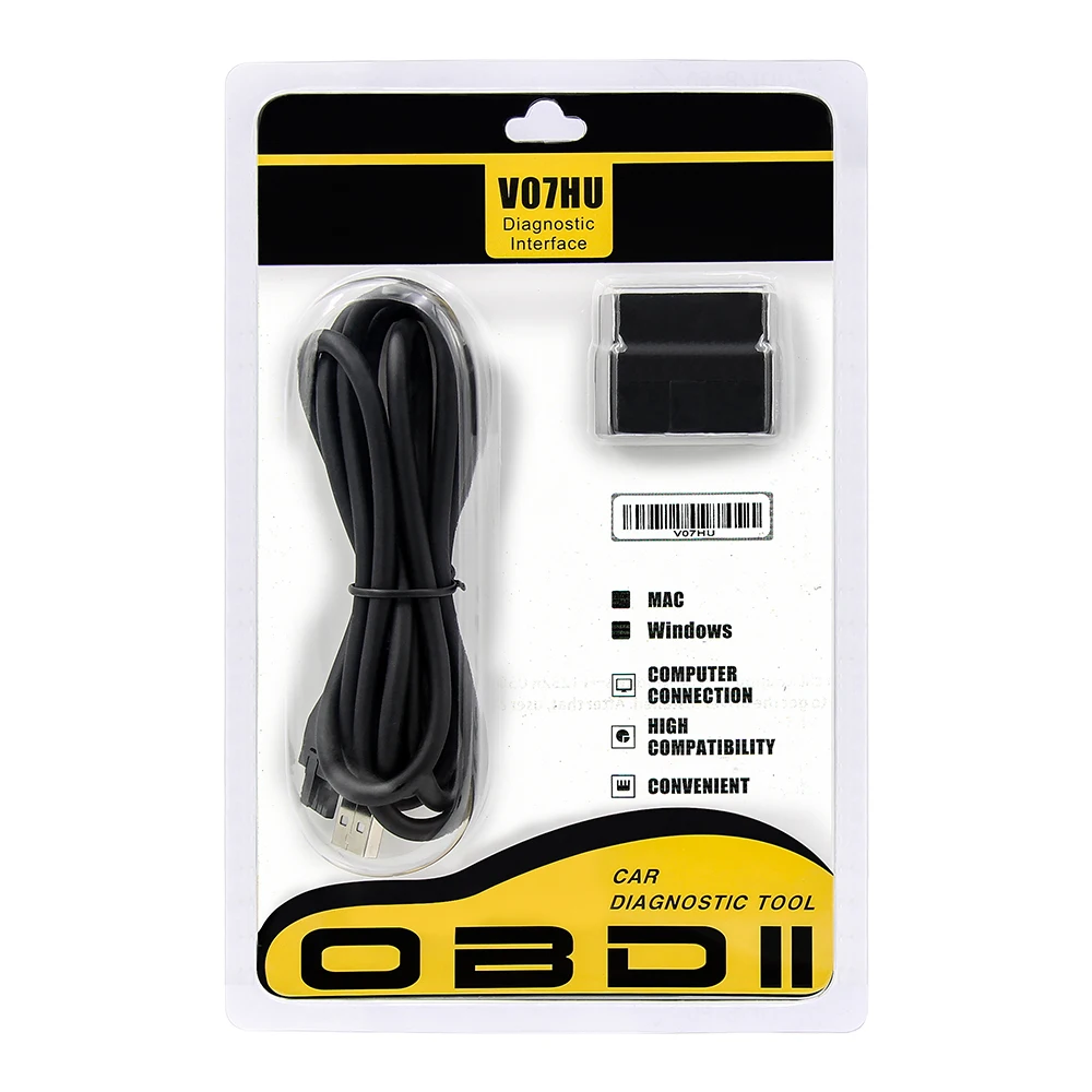ELM 327 V1.1 OBD2 для Ford USB PIC18F25K80 FT232 ELM327 OBD автомобильный диагностический сканер