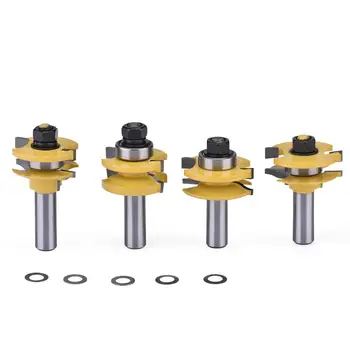 

1/2 Shank Woodworking High-grade Cabinet Doorframe Small Router Bit Milling Cutter Tool