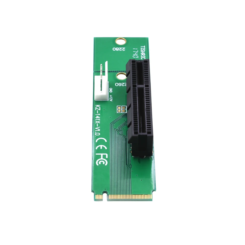 TISHRIC 50 шт. распродажа NGFF M2 M.2 К переходнику PCI E 4x 1x разъем для мужчин и женщин PCIE