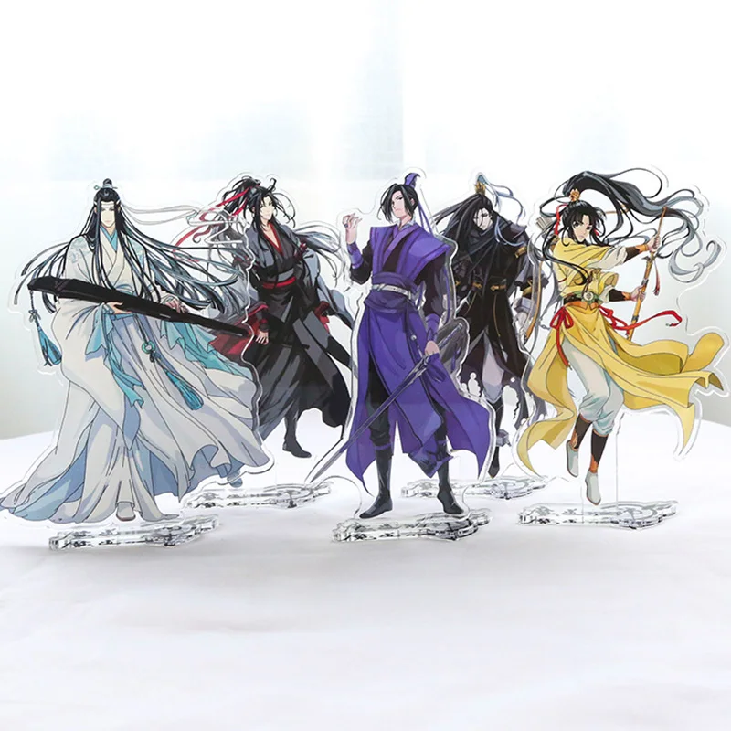 9 видов аниме Mo Dao Zu Shi акриловая модель Wei WuXian Lan WangJi коллекция подарок грандиозный