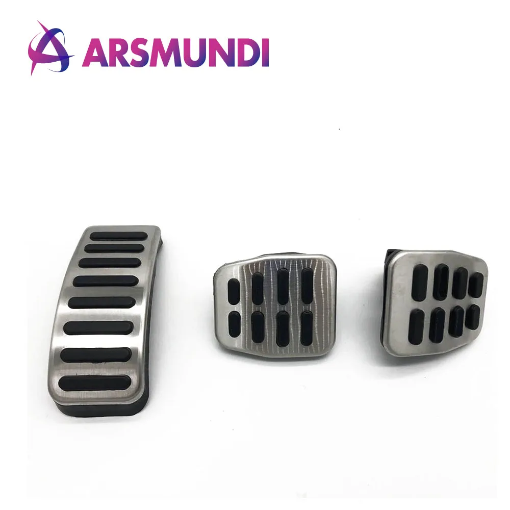 

MT Stainless Steel Gas Brake Pedal Pedal cover For Volkswagen Polo 9N 6R Bora Golf MK4