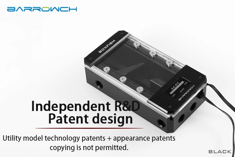 Barrowch FBRE1-Y, BoxFish резервуары, LRC 2,0, акриловые космические умные цифровые резервуары, температура в реальном времени