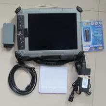 Melhor VAS5054A OKI Chip com ODIS Completo 3.0.3 Expert Mode software VAS 5054A com IX104 v6.75 Tablet para Audi/VW Diagnóstico ferramenta