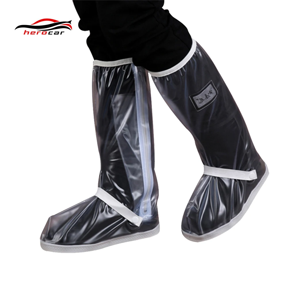 

Motorcycle Rain Shoes Covers Motorcycle Boots Waterproof Bicycle Cycling Motorbike Nonslip Overshoes Rainproof Boots Reusable