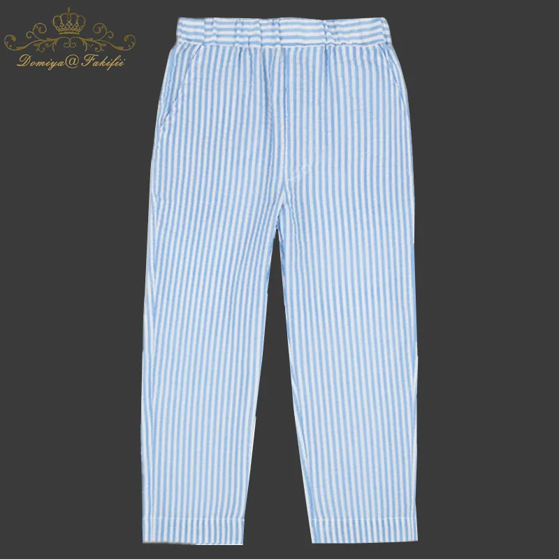 

Baby Pants for Boys Pants 2018 Brand Boys Clothes Kids Clothes Robe Enfant Loose Cotton Stripe Children Trousers Trousers Boy