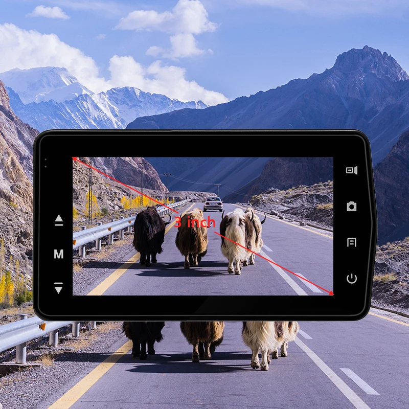 Junsun 2018 видеорегистратор 3&quot регистратор Full HD 1080P dashcam видеорегистраторы