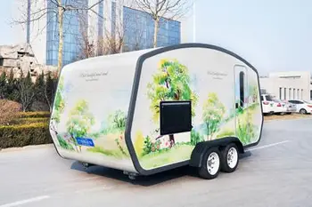 

RL-F56 food truck mobile food trailer mobile Recreational Vehicle for sale
