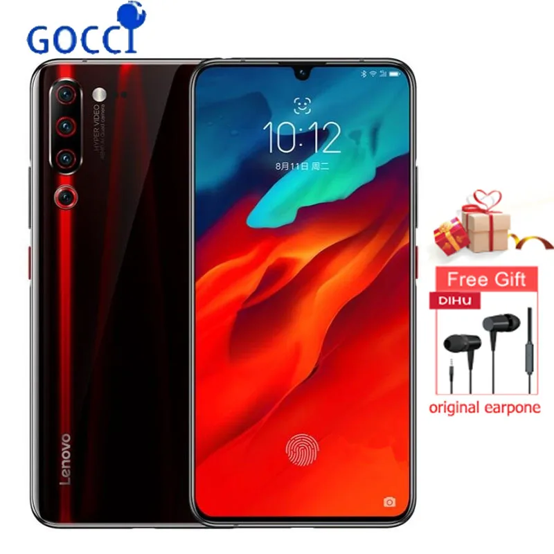 

Global Rom Lenovo Z6 Pro 6GB 128GB Snapdragon 855 Octa Core 6.39" 1080P Display Fingerprint Smartphone Rear 48MP Quad Cameras