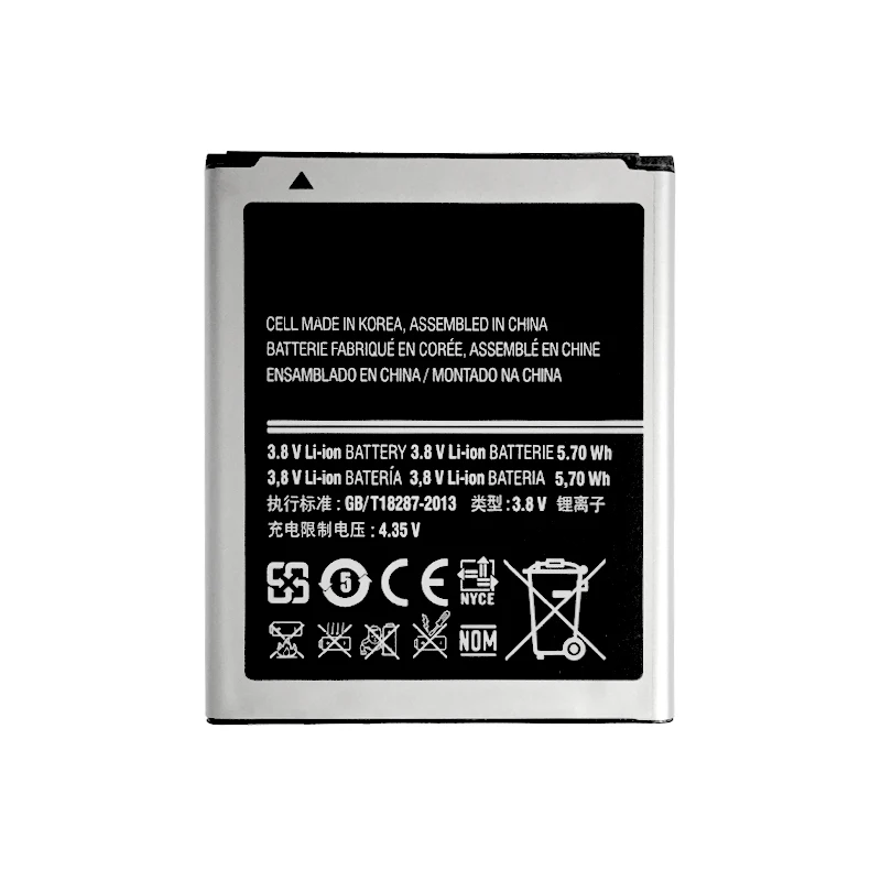 

OHD Original Battery EB425161LU For Samsung GT-S7562L S7560 S7566 S7568 S7572 S7580 i8190 I739 I8160 S7582 SM-J105H J1 MINI