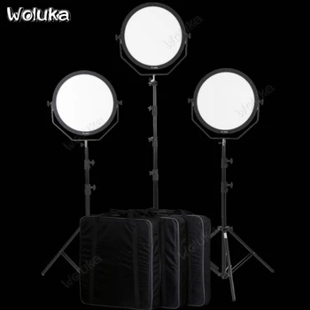 

3X48W LED Lights stand set 3000-5600K 240pcs LEDs with Carry bag Dimmable Lamp Photo Studio Lighting Kit CD50 T10