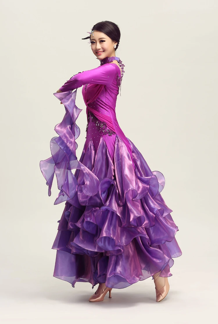 Современный танцевальный зал Танцы кулон платье украшение для манжет Вальс Танго Стандартный латинский танец Конкурс Костюмов