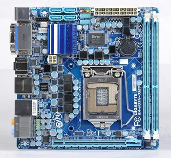 

MINI-ITX 17*17 HTPC For Gigabyte GA-H55N-USB3 Original Used Desktop Motherboard H55N-USB3 H55 Socket LGA 1156 DDR3 ATX On Sale