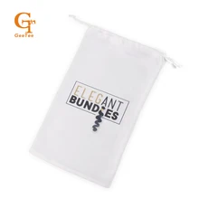 Изготовленные на заказ виргинские волосы комплект упаковки атласные сумки, пятнистые волосы пучок сумки женские волосы расширение подарок упаковка атласные сумки