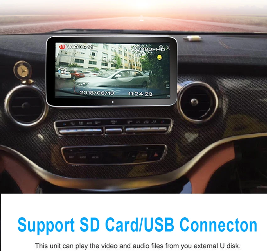 16  Koason Android 10.25 Super Big HD touch Screen Car GPS Multimedia Player for Mercedes  BENZ V Class 2016-2018