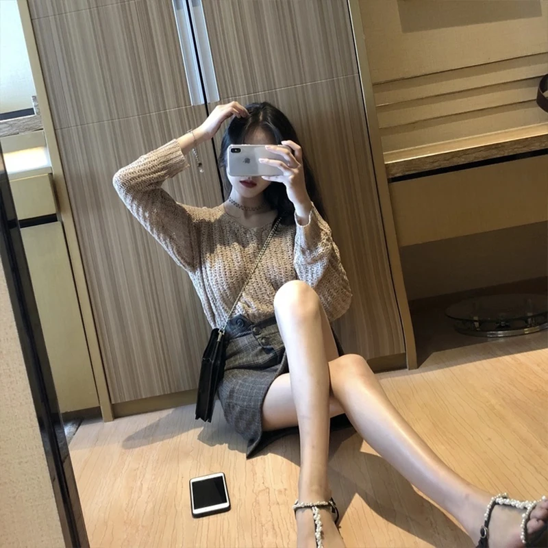 Harajuku Pullover Women Knit Sweater Korean Pullover Cute Sweater Streetwear Sweater 2018 Autumn Women Fashion Lazy Oaf Harajuku Pullover Women Knit Sweater Korean Pullover Cute Sweater Streetwear Sweater 2018 Autumn Women Fashion Lazy Oaf