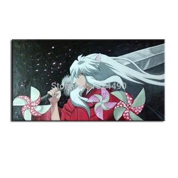 

Free Shipping 100% Hand Painted Canvas Painting Cartoon Oil Painting Modern Cartoon Character Wall Pictures Kids Room Wall Decor