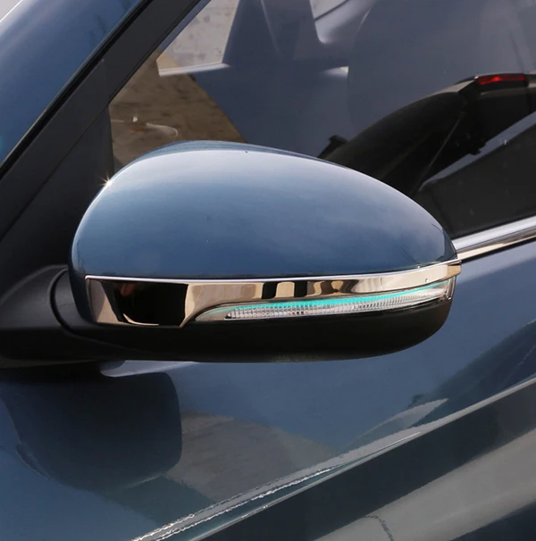 

Fit For Hyundai Tucson 2016 2017 Side Mirror Chrome Cover Trim Molding Overlay Strip Rear View Bezel Frame Lid Garnish Protector