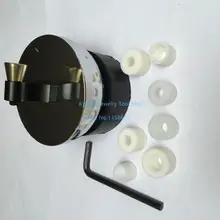 Высококачественные ювелирные изделия делая инструменты из нержавеющей стали кольцо держатель с половинным гравером блок с 7 рукавами