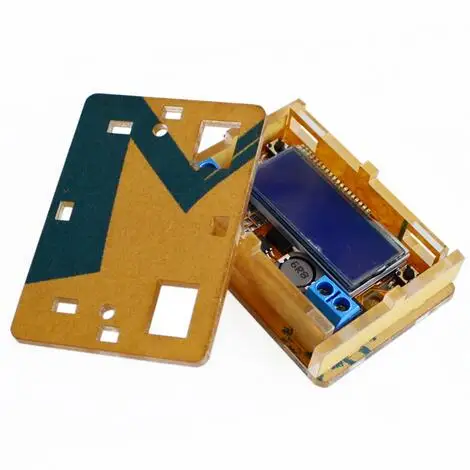 

DC-DC 5-23V To 0-16.5V 3A Adjustable Step-down Power Supply Module Voltage Current LCD Display Step Down Buck Regulator + Case