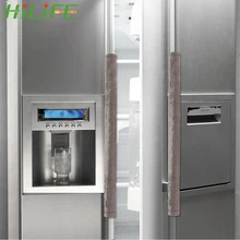 HILIFE 2 шт./компл. пылезащитные чехлы портативный чехол на дверные ручки двухсторонняя Ручка дверцы холодильника протектор украшения дома