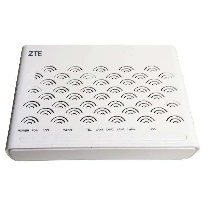 10 шт. Лидер продаж ZTE F660 GPON ONT 1GE + 3FE 1POTS USB WIFI 6 0 версия оптического сетевого