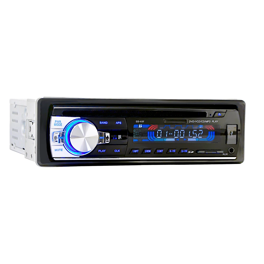 Car CD DVD Player Car Radio Stereo Player Bluetooth Phone 12V Car Audio