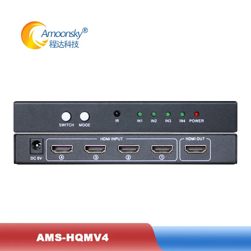 1080P HD 4 в 1 HDMI четырехъядерный многофункциональный просмотр Поддержка окон