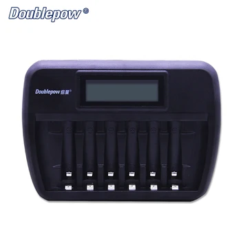 

6 slots Doublepow DP-K66 LCD Intelligent Fast Charger for 1.2V AA/AAA Ni-MH Ni-CD rechargeable batteries in FULL HIGH CAPACITY