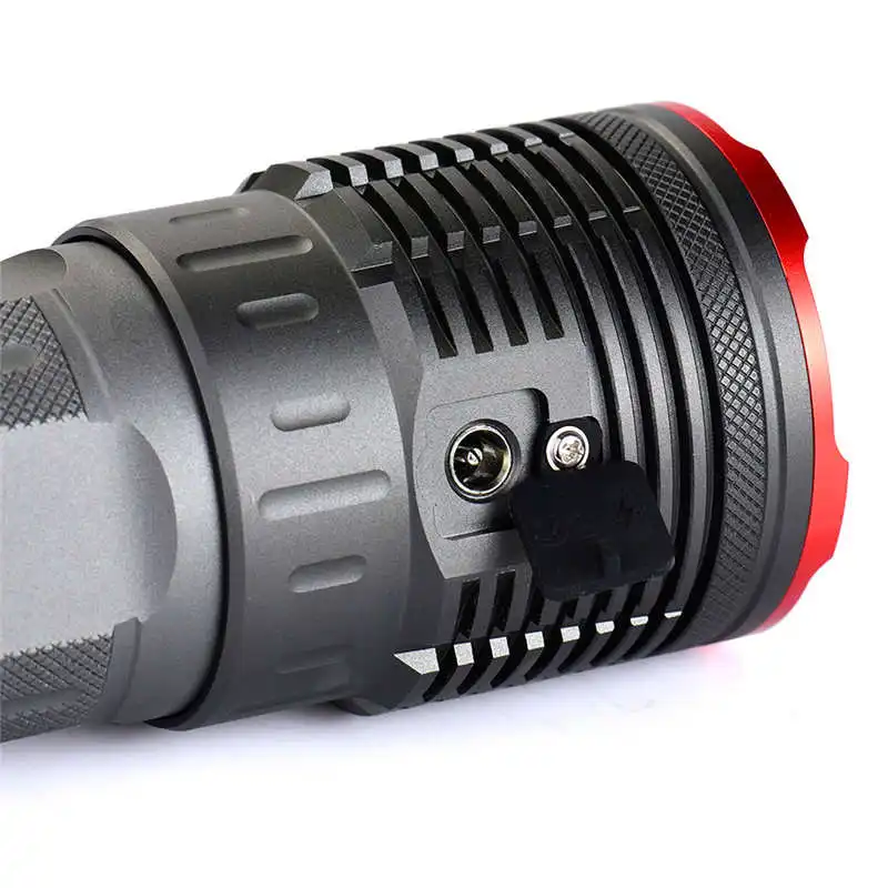 Supwildfire 35000LM 12 x XM-L T6 LED Power Digital Display Hunting Flashligt lanterna led t6 led flashlight 18650 #3S27 (7)