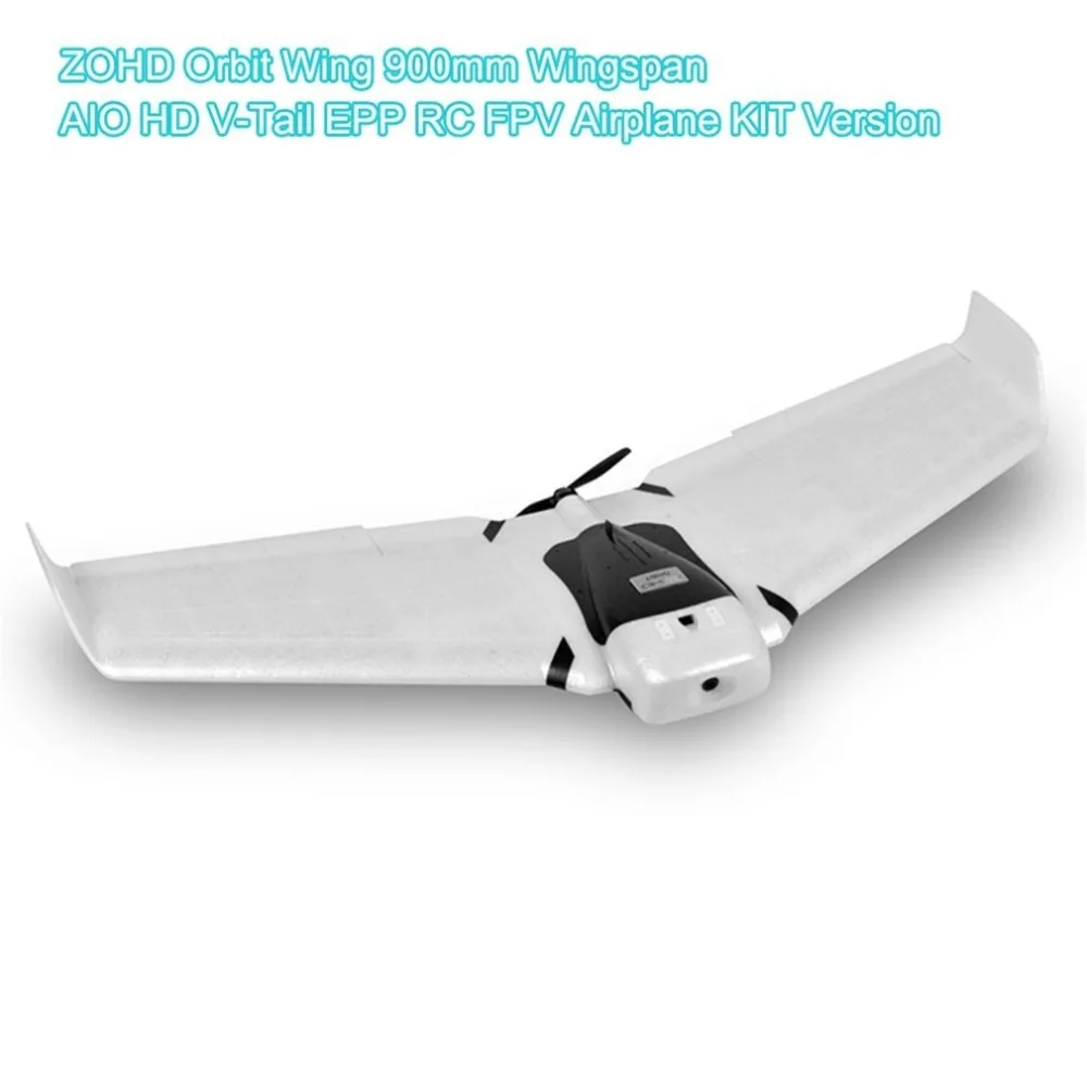 

ZOHD Orbit 900mm Detachable EPP AIO HD FPV Flying Wing Airplane With Gyro with 1080p/30fps HD Camera KIT Version